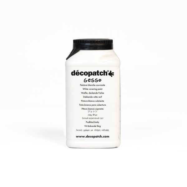 DECOPATCH Acrylfarbe Gesso 300ml GE300AO deckend weiss