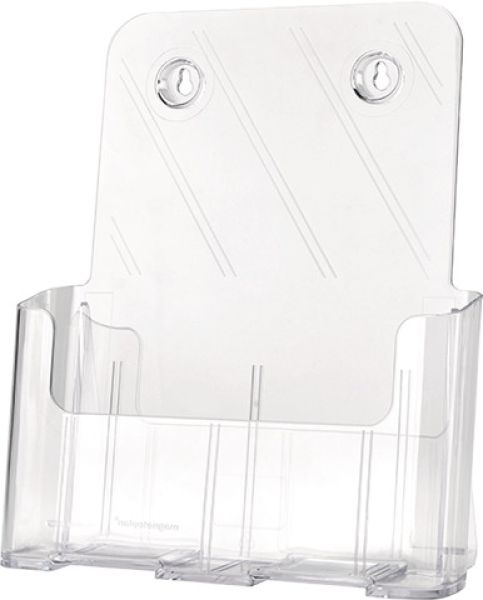 DEFLECTO Prospekthalter Standard A4 77001 transparent 240x280x45mm