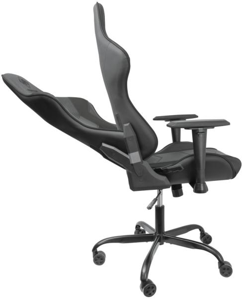 DELTACO Gaming Chair DC210 Black GAM-096 PU-leather,ergonomic,metal