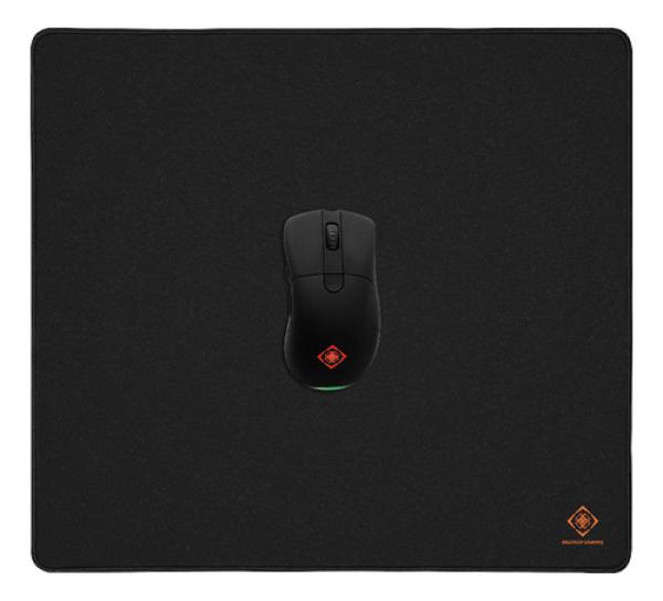 DELTACO Gaming Mousepad L GAM-137 Black,stitched edges,DMP460