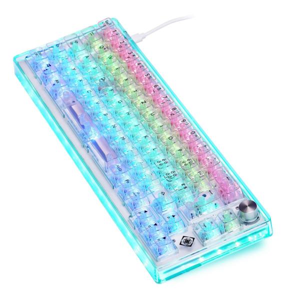 Deltaco tkl gaming keyboard mech gam-160-t-ch transparent rgb ch-layout - Deltaco-gam-160-t-ch-7333048064042-02.jpg