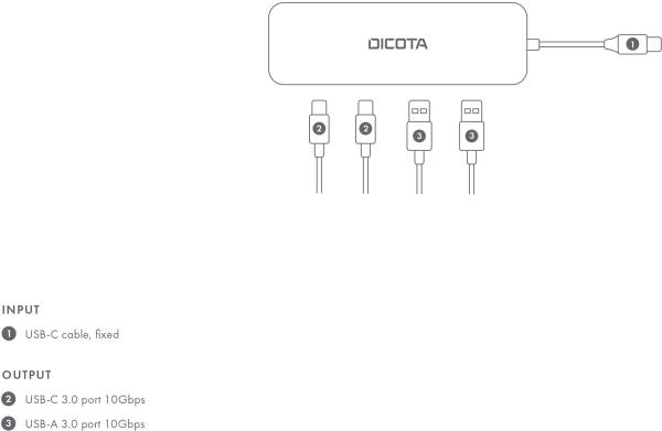 Dicota usb-c 4-in-1 highspeed hub d32061 10 gbps - Dicota-d32061-7640239421387-05.jpg