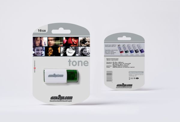 DISK2GO USB-Stick tone 2.0 16GB 30006101