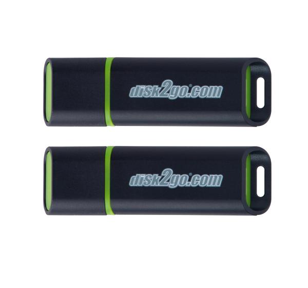 DISK2GO USB-Stick passion 2.0 16GB 30006572 USB 2.0 double pack