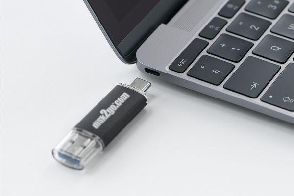 DISK2GO USB-Stick switch 32GB 30006592 Type-C USB 3.1 Type-A USB 3.0