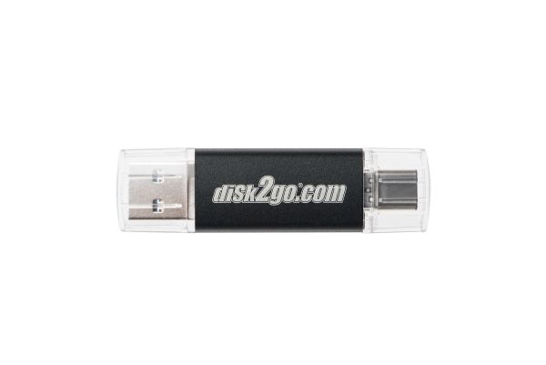 DISK2GO USB-Stick switch 128GB 30006594 Type-C USB 3.1 Type-A USB 3.0