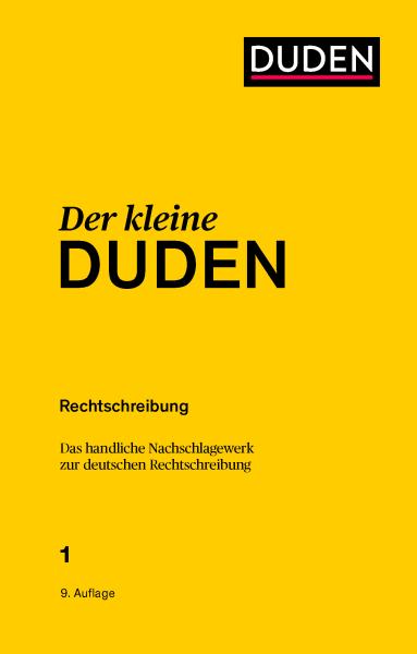 DUDEN Das kleine DE Wörterbuch 783411046690