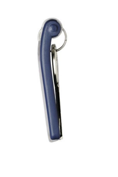 DURABLE Schlüsselanhänger KEY CLIP 195707 dunkelblau 6 Stück