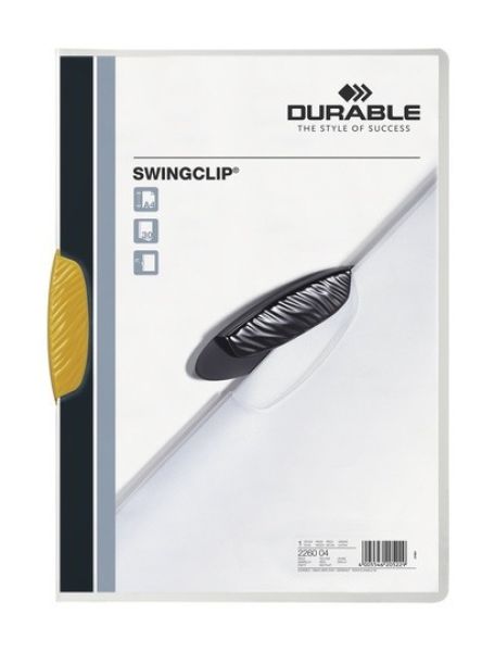 DURABLE Klemmhefter SWINGCLIP 2260/04 für 30 Blatt A4 gelb