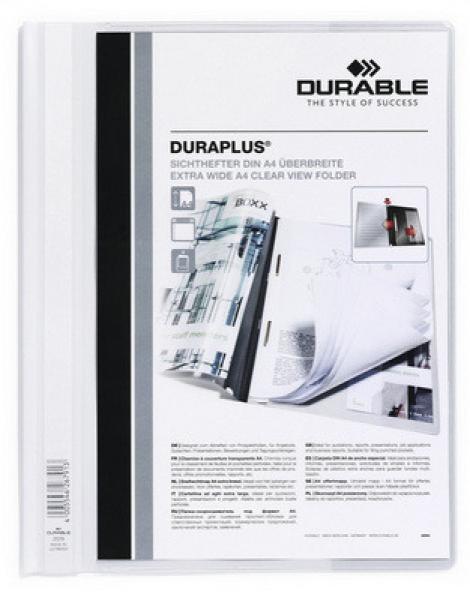 DURABLE Angebotshefter DURAPLUS 2579/02 für 100 Blatt A4 weiss