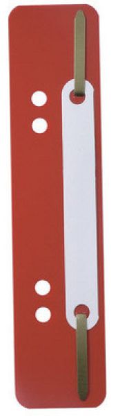 DURABLE Heftstreifen Flexi 150x34mm 6901-03 rot, Lochung 60/80mm 250 Stück