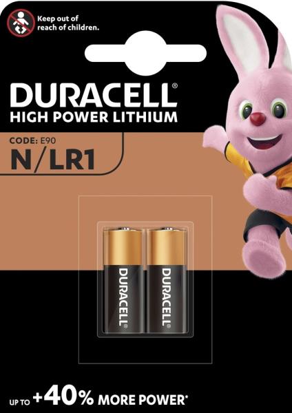 Duracell batterie security mn9100 n, lr1, 1.5v 2 stück - Duracell-mn9100-5000394203983