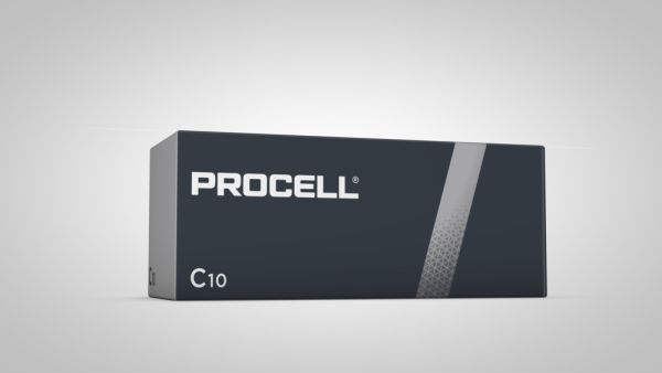 DURACELL Batterie PROCELL 8100mAh PC1400 C, LR14, 1.5V 10 Stück