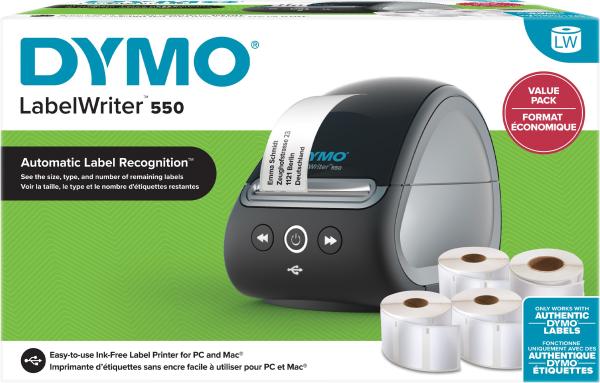 DYMO Etiketten 550 Valuepack 2147591 LabelWriter