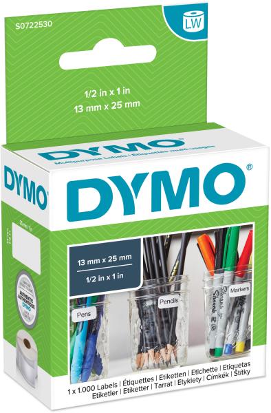 DYMO Universal-Etiketten S0722530 non-perm. 25x13mm 1000 Stück