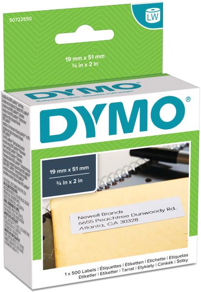 DYMO Universal-Etiketten S0722550 non-perm. 51x19mm