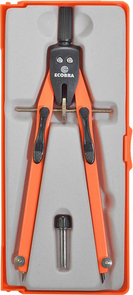 ECOBRA Zirkel Duo-Tec 17cm 426119 350mm, orange