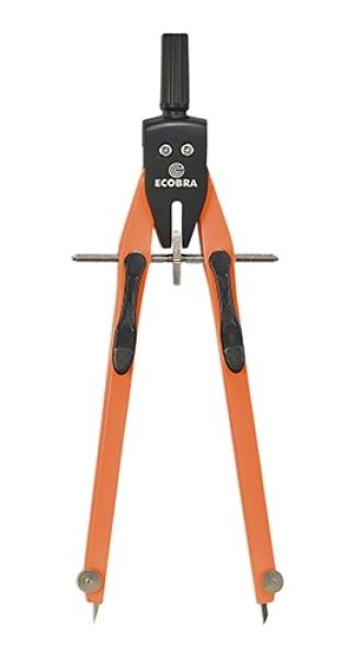 ECOBRA Zirkel Duo-Tec 17cm 426119 350mm, orange