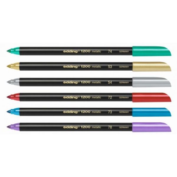 EDDING Metallic Color Pen 1200 1-3mm 1200-53 gold