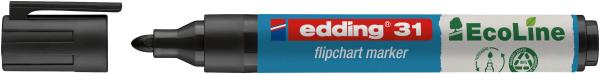 Edding flipchart marker 31 1.5-3mm 31-1 schwarz - Edding-31-1-4004764947041-02