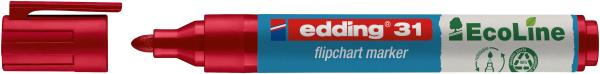 Edding flipchart marker 31 1.5-3mm 31-2 rot - Edding-31-2-4004764947072-02