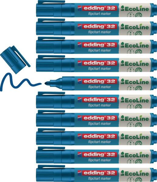 Edding flipchart marker 31 1.5-3mm 31-3 blau - Edding-31-3-4004764947102-04