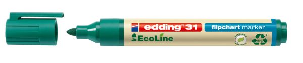 EDDING Flipchart Marker 31 1.5-3mm 31-4 grün