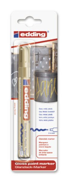 EDDING Paintmarker 750 2-4mm 750BliCrea 053 gold Blister