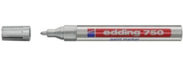 EDDING Paintmarker 750 2-4mm 750BliCrea 054 silber Blister