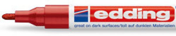 EDDING Paintmarker 751 CREA 1-2mm 751-2 CREA rot