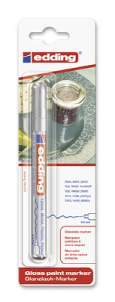 EDDING Paintmarker 780 0.8mm 780BLI-54 CREA silber Blister