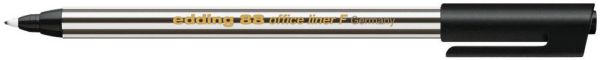 EDDING Fineliner 88 officeliner 0,6mm 88-1 schwarz