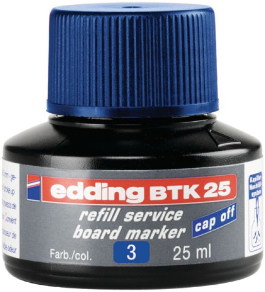 EDDING Nachfülltusche BTK25 BTK-25-3 blau