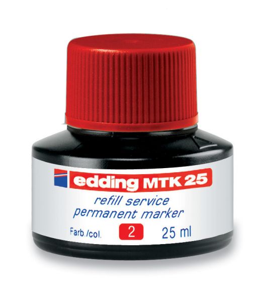 EDDING Tinte 25ml MTK-25-2 rot