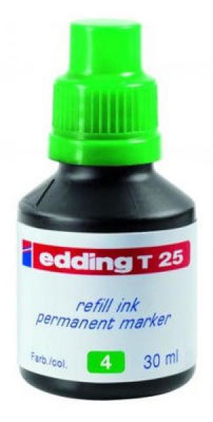 EDDING Nachfülltuschen T25 T-25-4 grün 30ml