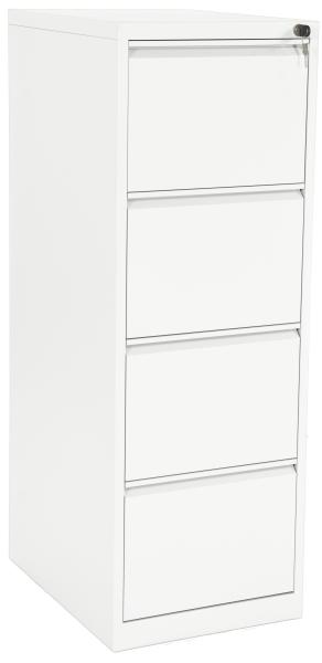 EDGY HR-Schrank 3404/9003 4 Schubladen schmal, weiss