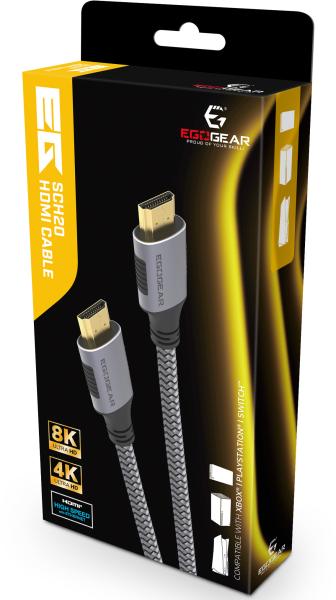 Egogear hdmi cable universal 2m sch20-hd-gy braided 4k,8k, grey,black - Egogear-sch20-hd-gy-5425025591824-03.jpg