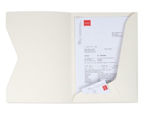 ELCO Offertmappe A4 29450.22 ivory 10 Stück