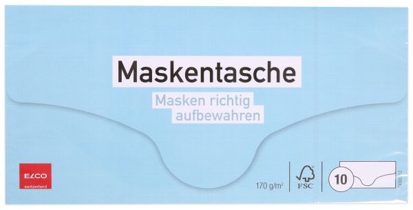 ELCO Couvert für Masken C5/6 74000.12 170g, weiss 10 Stück