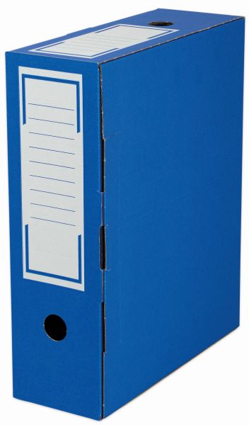 ELCO Archivschachtel 100 852579127 blau 10x26.5x32.5cm 5 Stk.