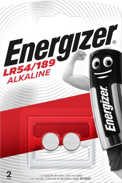 Energizer batterie alkali 1,5 v e301536700 lr54/189 2 stück - Energizer-e301536700-7638900083088