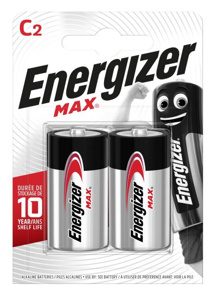 Energizer batterien max c 1.5v e302306701 2 stück - Energizer-e302306701-7638900426809