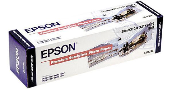 EPSON Premium Semigloss Photo Paper S041338 InkJet 251g 329mmx10m