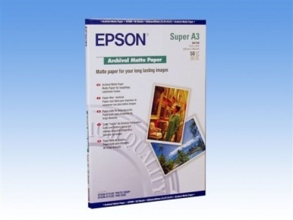 EPSON Enhanced Matte Paper 192g A3+ S041719 Stylus Photo 4800 100 Blatt