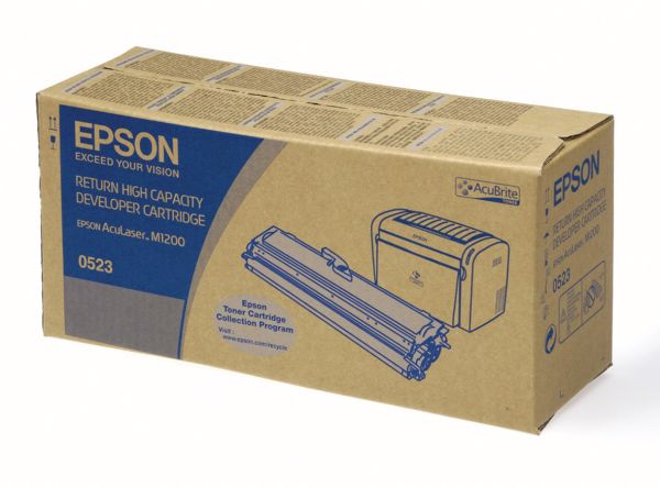 EPSON Toner-Modul HY schwarz S050523 AcuLaser M1200 3200 Seiten