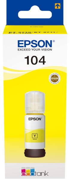 EPSON Tintenbehälter 104 yellow T00P440 EcoTank ET-2710 7500 Seiten