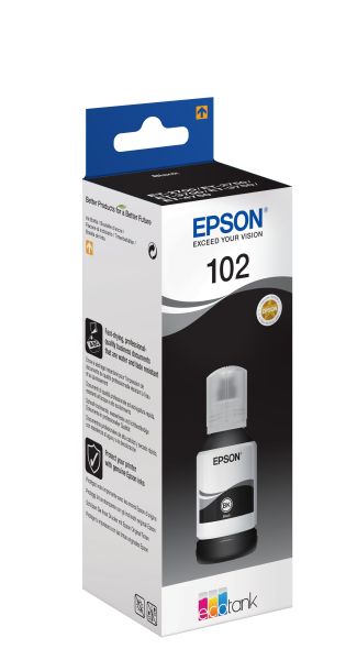 EPSON Tintenbehälter 102 schwarz T03R140 EcoTank ET-2700 7500 Seiten