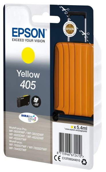 EPSON Tintenpatrone 405 yellow T05G44010 WF-7830DTWF 300 Seiten