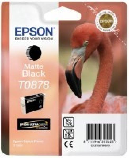 EPSON Tintenpatrone matte black T087840 Stylus Photo R1900 11.4ml