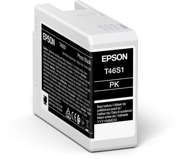 EPSON Tintenpatrone photo schwarz T46S100 SureColor SC-P700 26ml